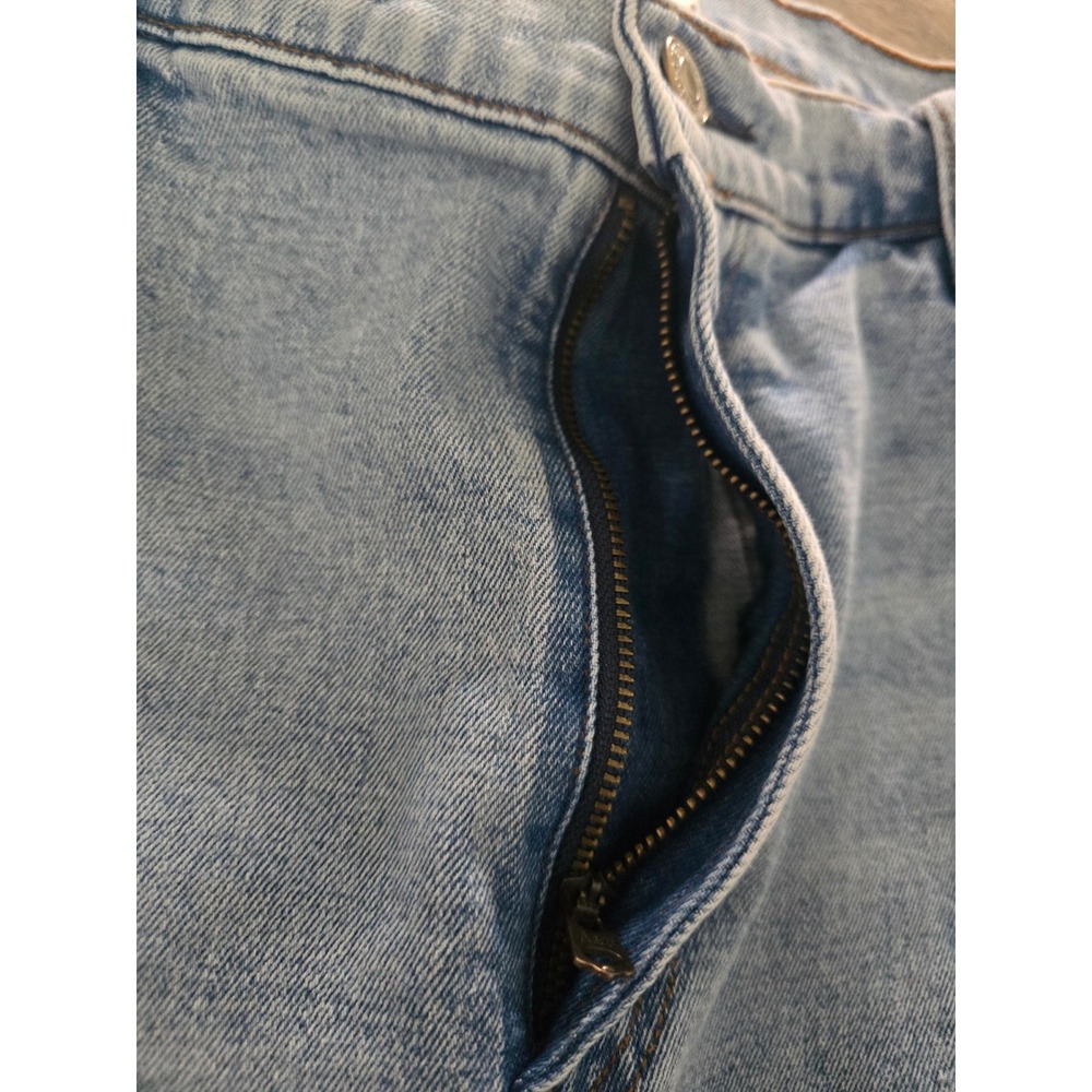Abercrombie & Fitch Curve Love 90s Slim Straight Ultra High Rise Jeans 33 - Picture 7 of 8